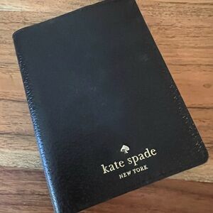 Kate Spade Black Passport Holder